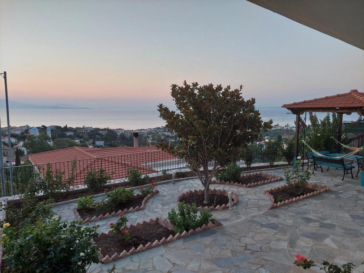 Depys' View Villa Vrontados ภายนอก รูปภาพ